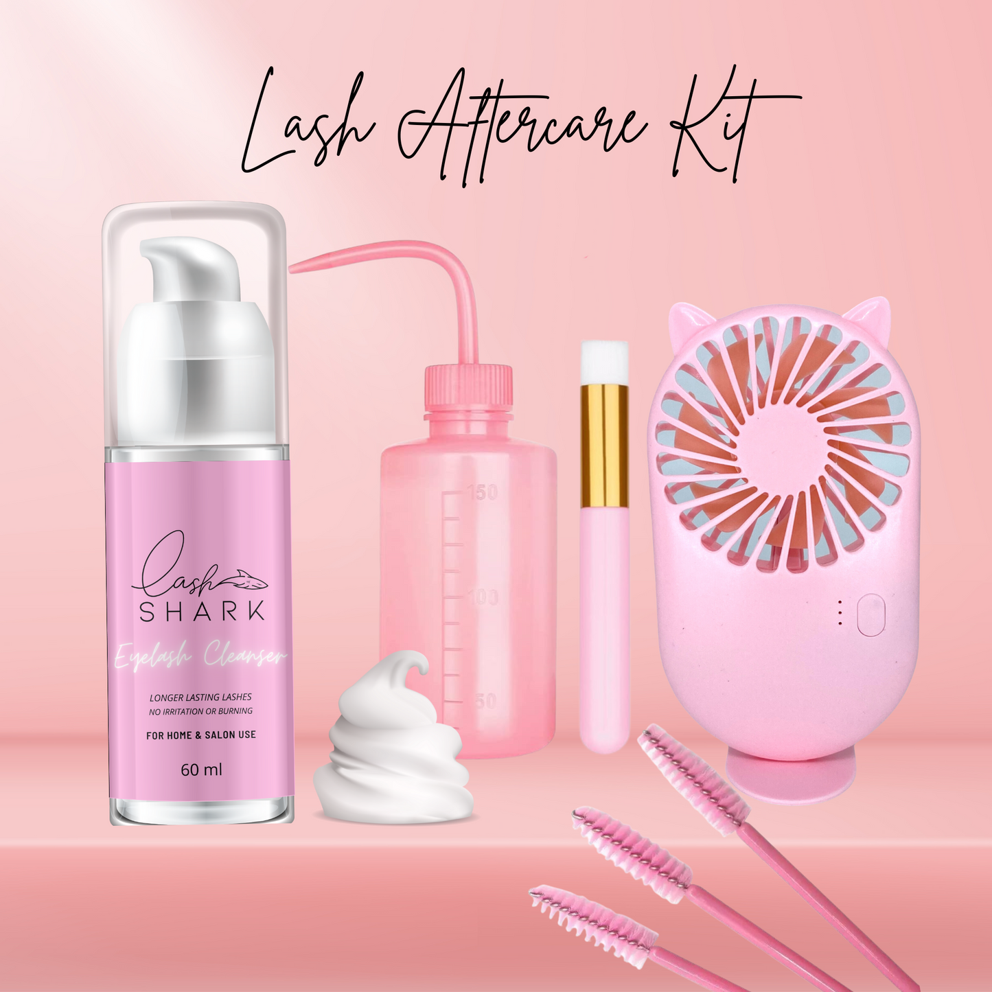 Pink Lash Aftercare Kit