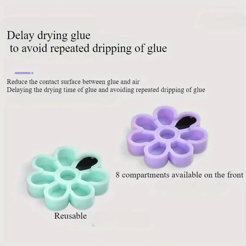 Flower Disposable Glue Holder ( 25 pcs)