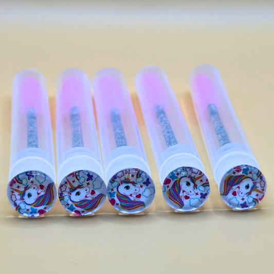 Regular Eyelash Wands with Cover - Unicorns