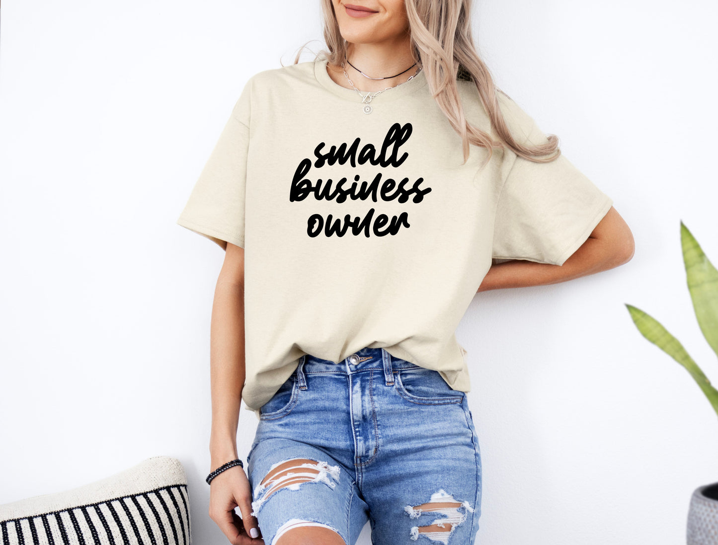 sweatshirt or t-shirt - small business owner