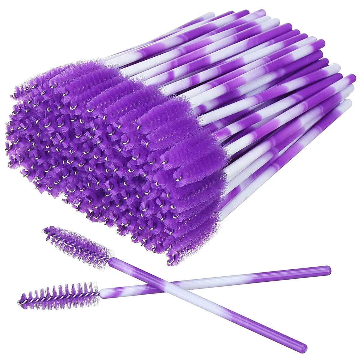 Striped Disposable Lash Wands ( 25 pcs )