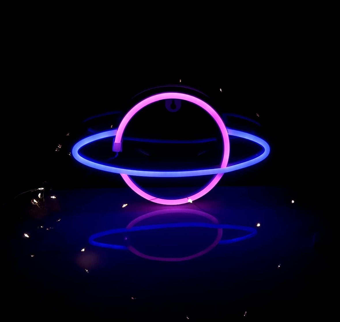 Planet Neon Sign