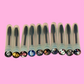 Halloween Lash Extension Spoolie Brush with Cover - Masks