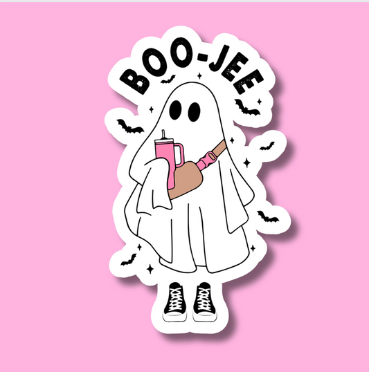 Halloween Sticker - boo jee