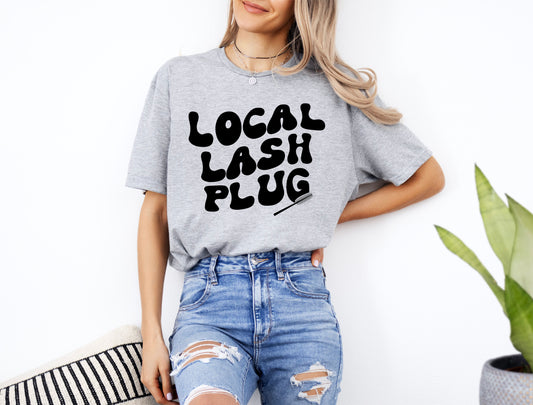 sweatshirt or t-shirt - Local lash plug