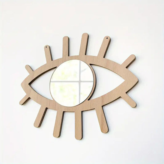 Bohemian Eye Shaped Mirror Wall Decor