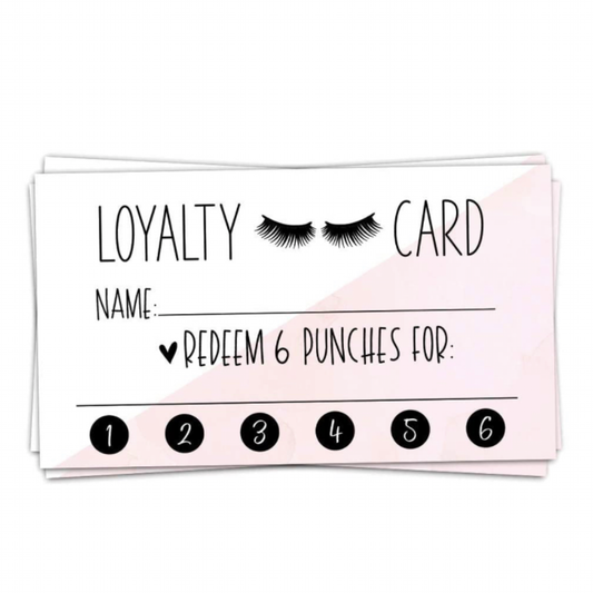 Loyalty punch cards/ Style 2